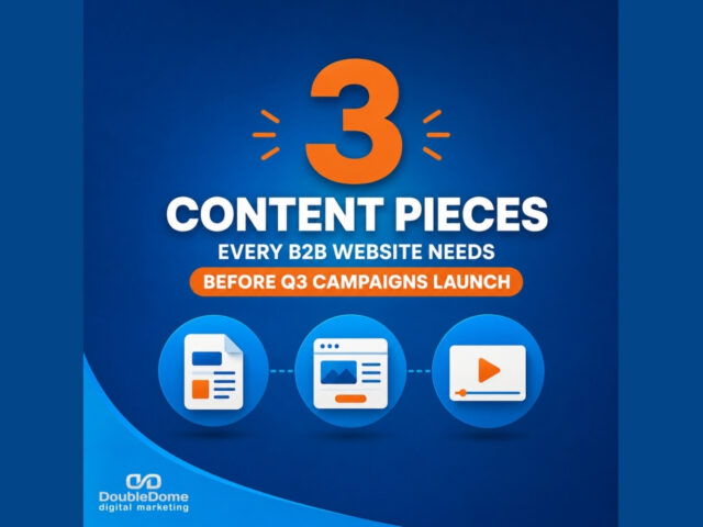 The 3 Content Pieces Every B2B Website Needs Before Q3 Campaigns Launch: Achieving True Q3 Content Readiness