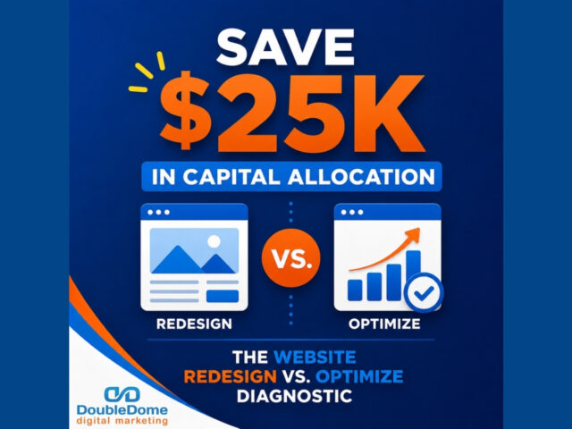 Save $25K in Capital Allocation: The Website Redesign vs. Optimize Diagnostic