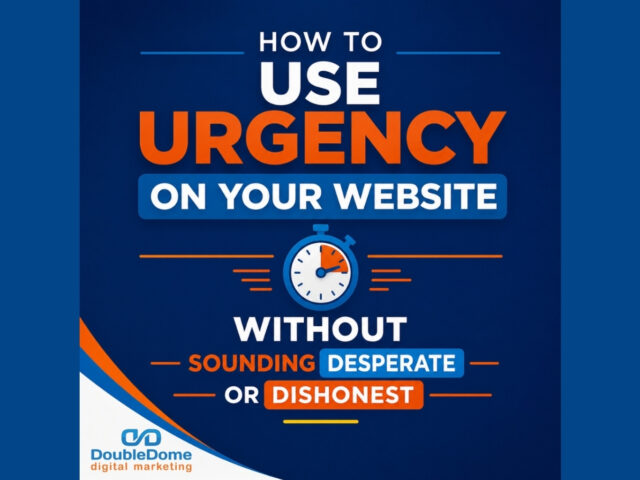 Web Design Optimization: How to Use Urgency on Your Website Without Sounding Desperate or Dishonest