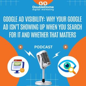 google ad visibility