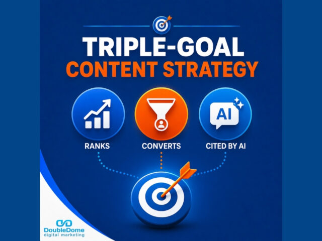 Implementing a Triple-Goal Content Strategy: How to Write Content That Ranks, Converts, and Gets Cited by AI All at the Same Time
