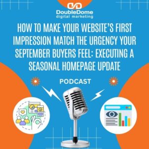 seasonal homepage update